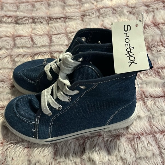 ShoeShox high top sneakers size 11 - Picture 1 of 5